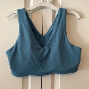 Gymshark solo sports bra teal size large